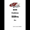 Bon cadeau de 50Frs