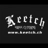 Stickers Gothique 70 CM Blanc